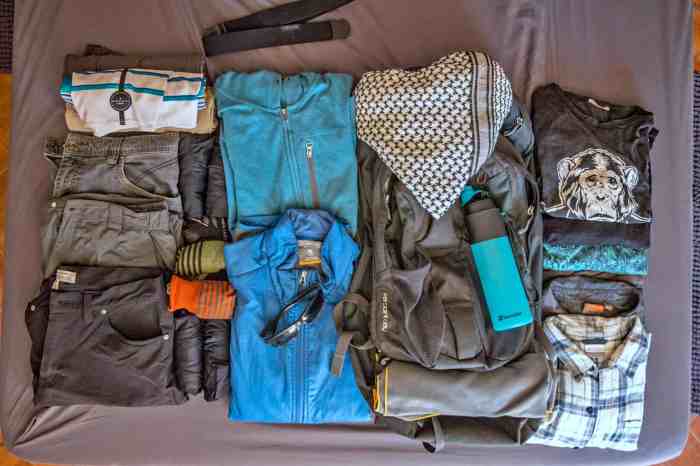 Backpacking tips for long-term travel